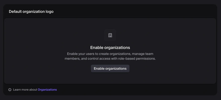 Clerk Settings: Customization > Avatars (2)