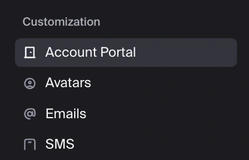 Clerk Settings: Customization (overview)