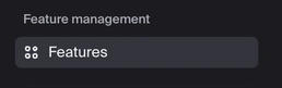 Clerk Settings: Feature management (overview)